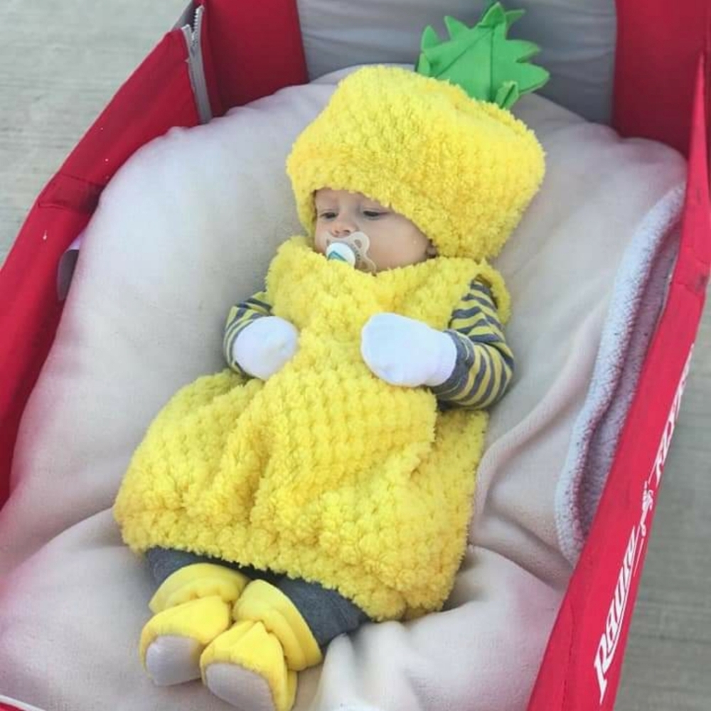 Pineapple 🍍 baby costume